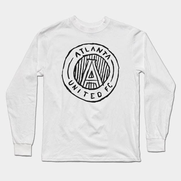 Atlanta Uniteeed fc 24 Long Sleeve T-Shirt by Very Simple Graph